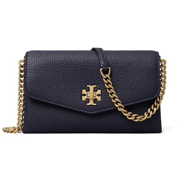 Tory Burch Kira Leather Chain Crossbody + Dust + Gift Bag Nwt❤